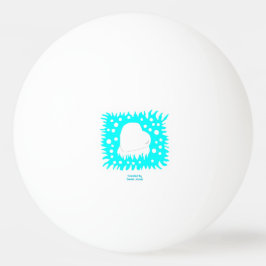 Winter Snö Heart Ping Pong Boll