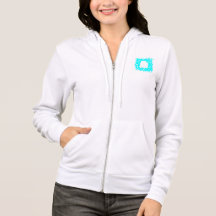 Winter Snö Heart Women's Fullt-Zip Hoodie