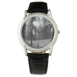 Winter Snö i Kung Canyon nationalpark Armbandsur