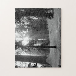 Winter Snö i Kung Canyon nationalpark Pussel