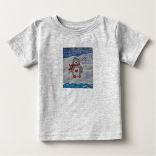 Winter Snö Penguin T-Shirt