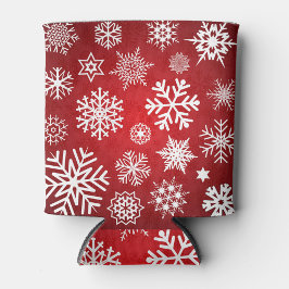 Winter Snöflingor Can Cooler