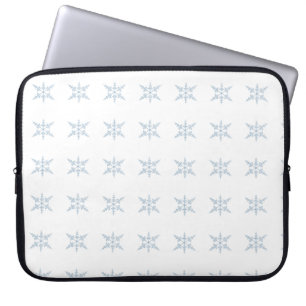 Winter Snöflingor Laptop Fodral