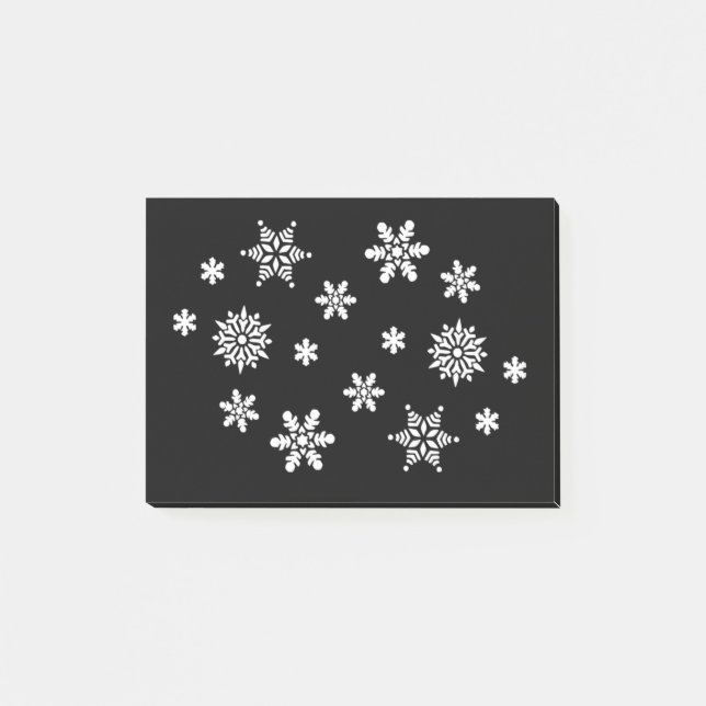 WINTER SNÖFLINGOR POST-IT BLOCK (Framsida)