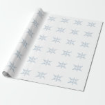 Winter Snöflingor Presentpapper<br><div class="desc">Winter Snöflingor Wrapping Papper . Underbar för helgdagar. Enkel,  elegant,  festlig.</div>
