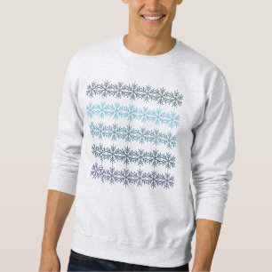 Winter Snöflingor Sweatshirt