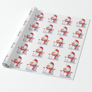 WINTER SNÖGUBBE PRESENTPAPPER