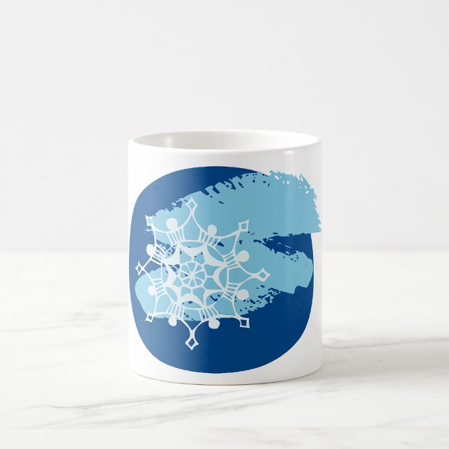 Winter Snowflake Kaffemugg (Skapare uppladdad)