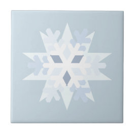 Winter Snowflake Kakelplatta
