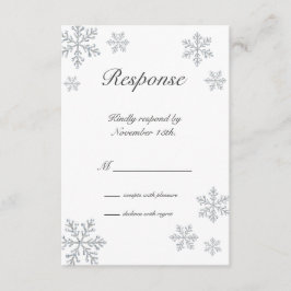 Winter Snowflake OSA Kort