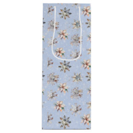 Winter Snowflakes and Sparkles Gift Bag