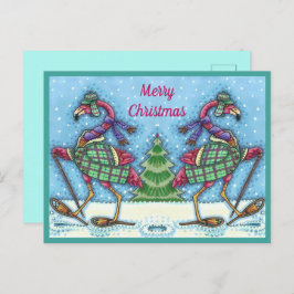 WINTER SNOWSHOES & JACKA ROSA FLAMINGO TREKKING HELG VYKORT