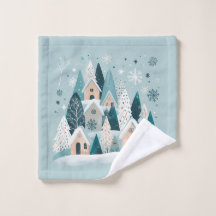 Winter Snowy Village