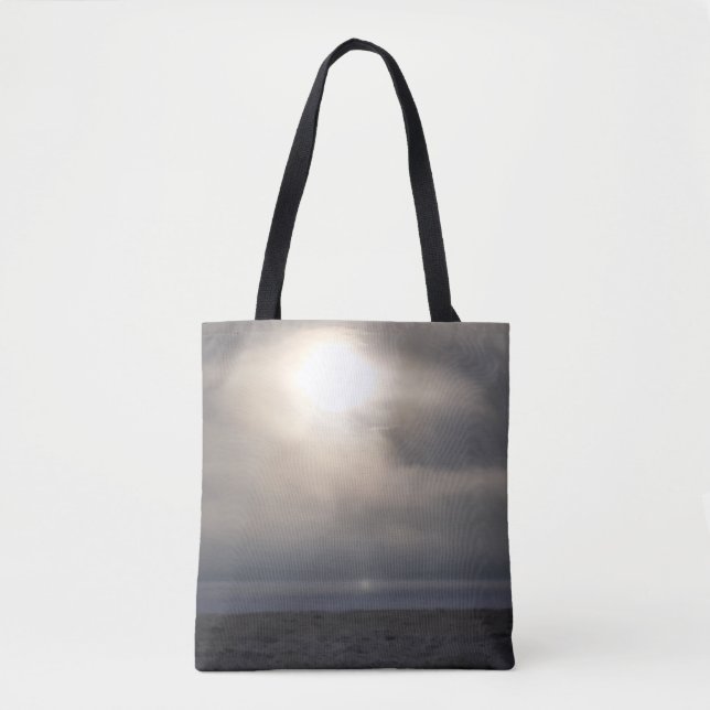 Winter Sol Tote Bag Tygkasse (Framsida)