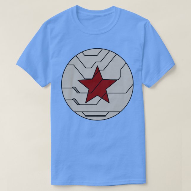 Winter Soldier Arm Mönster T Shirt (Design framsida)