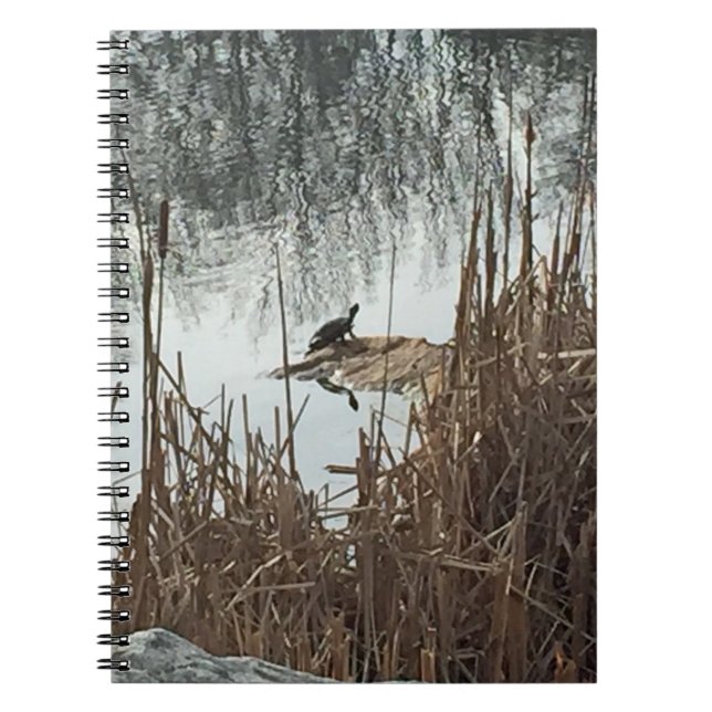 Winter Solstice Anteckningsbok Med Spiral (Framsidan)