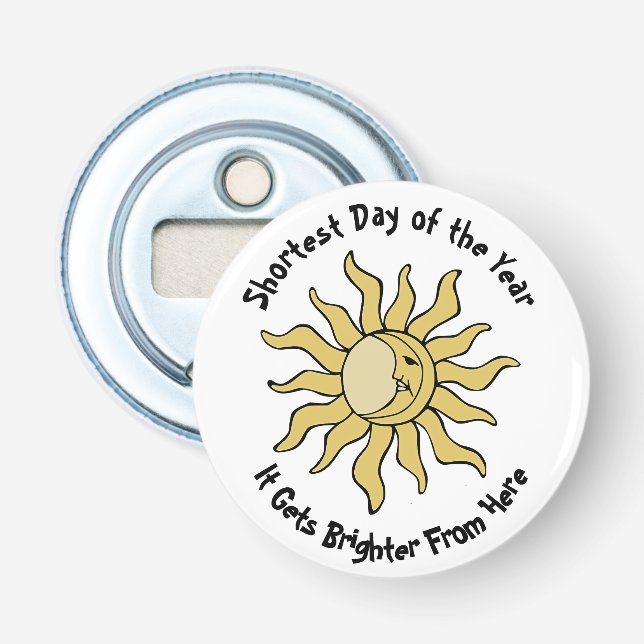 Winter Solstice Dikt Flasköppnare (Framsidan)