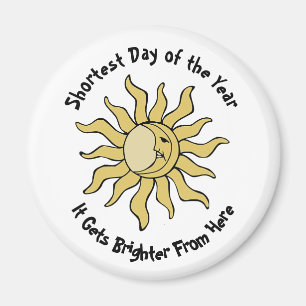 Winter Solstice Dikt Magnet