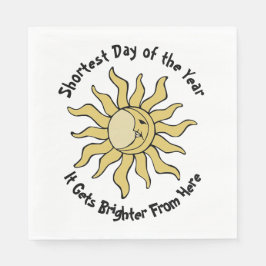 Winter Solstice Dikt Pappersservett