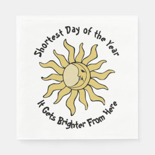 Winter Solstice Dikt Pappersservett