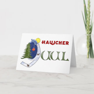 Winter Solstice Greetings Holiday Card Helgkort