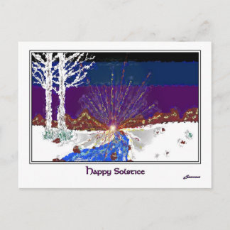 Winter Solstice Helg Vykort