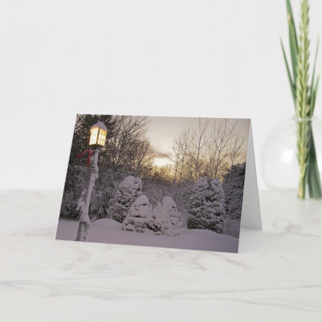 Winter Solstice Helgkort (Framsida)