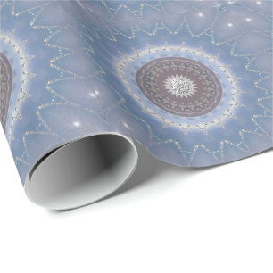 Winter Solstice Mandala Wrapping Papper Presentpapper