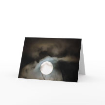 Winter Solstice Måne Celestial Art