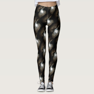 Winter Solstice Måne Celestial Art Leggings