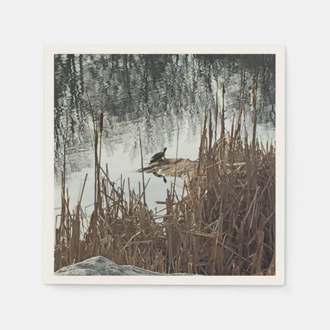 Winter Solstice Pappersservett (Framsidan)