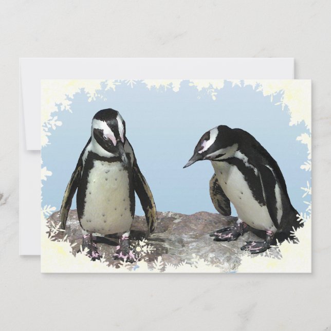 Winter Solstice Party Inbjudningar (Framsida)