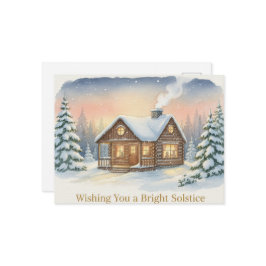 Winter Solstice Postcard Vykort
