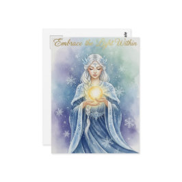 Winter Solstice Postcard Vykort