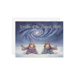 Winter Solstice Postcard Vykort