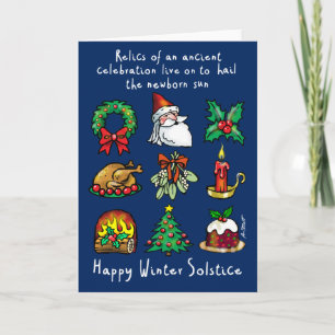 Winter Solstice Relics - Helgkort