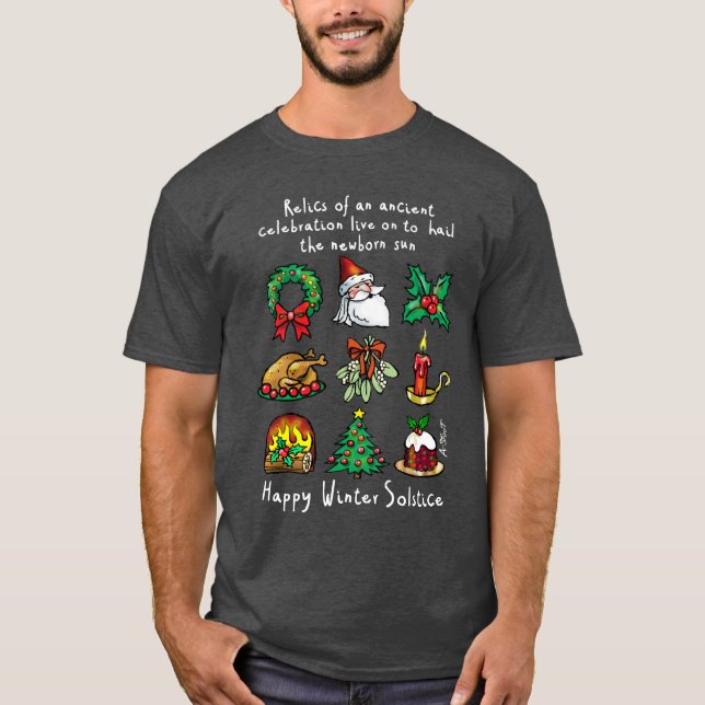 Winter Solstice Relics - T-Shirt (Framsida)