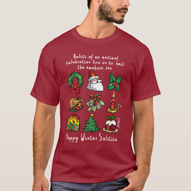 Winter Solstice Relics - T-Shirt (Framsida)