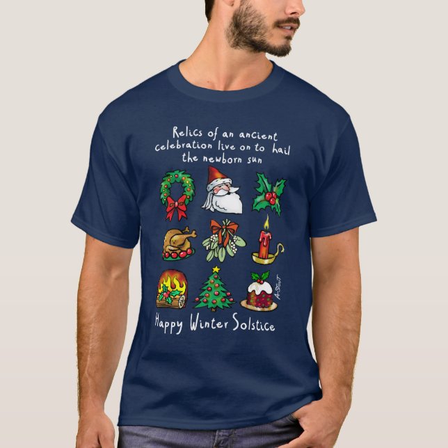 Winter Solstice Relics - T-Shirt (Framsida)