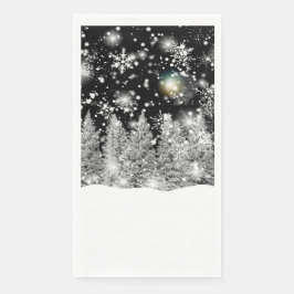 Winter Solstice Snowfall Pappersservett