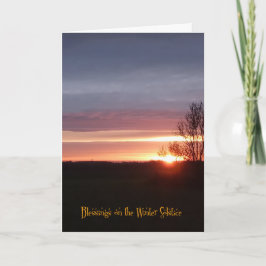 Winter Solstice sunrise Kort