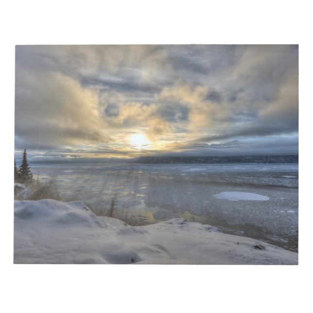 Winter Solstice Turnonce Arm Anteckningsblock (Framsida)