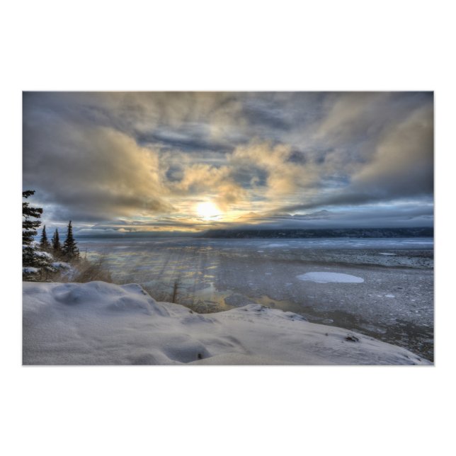 Winter Solstice Turnonce Arm Fototryck (Framsidan)