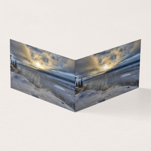 Winter Solstice Turnonce Arm Kort (Utsida)