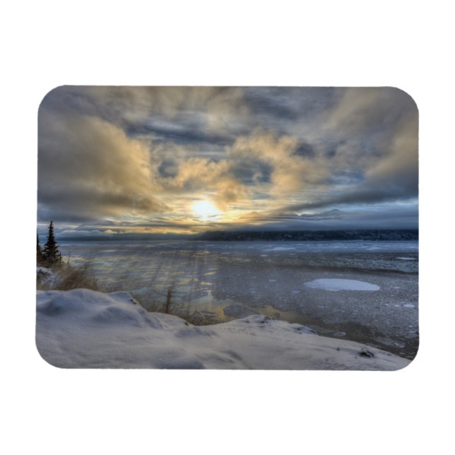 Winter Solstice Turnonce Arm Magnet (Horisontell)