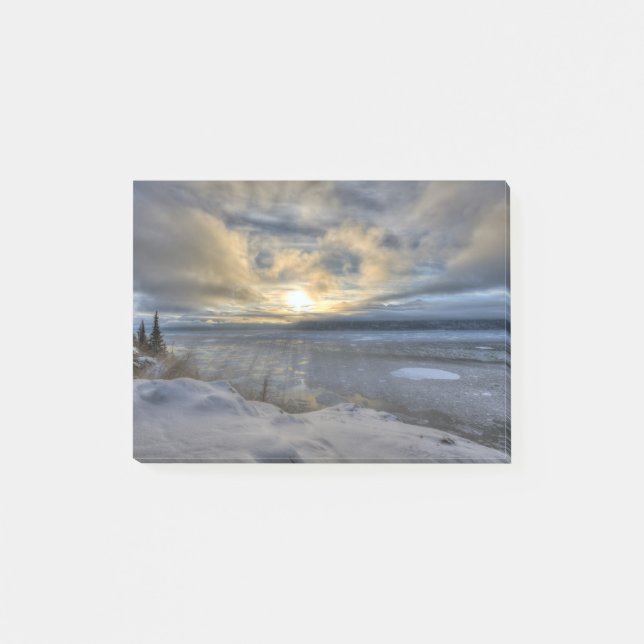 Winter Solstice Turnonce Arm Post-it Block (Framsida)