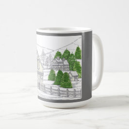 Winter Soltice Farm 15oz Mugg