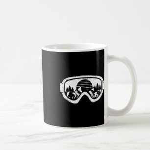 Winter Sport Ski Snowboard Snö Ligcape Goggles Kaffemugg