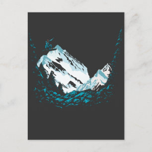 Winter Sport Snowboard Snö Mountain Snowboarding Vykort