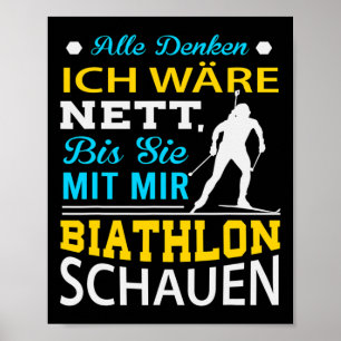 Winter Sports Biathlon Skiing Vm Sports Gif Poster